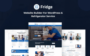 Fridge – Website Builder For WordPress & Refrigerator Service WordPress Theme 1.0.0