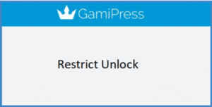 GamiPress Restrict Unlock 1.1.0