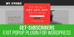 Get Subscribers – Exit Popup for WordPress 1.7.9