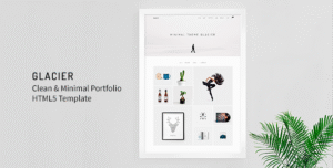 Glacier – Minimal WordPress Portfolio Theme 5.0.0