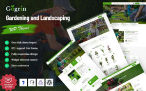 Gogrin – Gardening Plan WordPress Theme 1.0.0