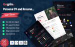 Gogrin – Personal and CV WordPress Theme 1.0.0