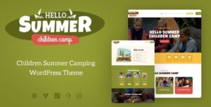 Hello Summer | A Children Holiday Camp WordPress Theme 1.0.11