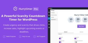 HurryTimer Pro – An Scarcity and Urgency Countdown Timer for WordPress & WooCommerce 2.10.1