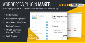 iWP-DevToolz (Pro) – WordPress Plugin Maker + Code Generator 22.08.01