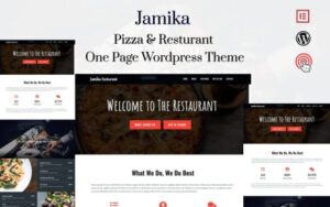 Jamika – Restaurant One Page WordPress Theme 1.0.0