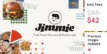 Jimmie – Fast Food Delivery and Restaurant Theme 1.0