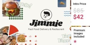 Jimmie – Fast Food Delivery and Restaurant Theme 1.0