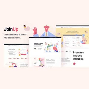 Join Up BuddyPress Community Theme 1.2