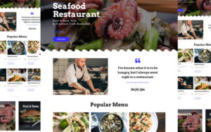 Julia – Seafood and Restaurant One Page WordPress Theme 1.0.0