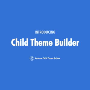 Kadence Child Theme Builder 1.0.6