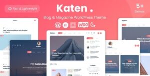 Katen – Blog & Magazine WordPress Theme 1.0.3