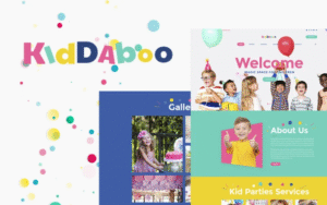 Kiddaboo – Kid Parties Services Responsive WordPress theme WordPress Theme 1.0.0