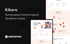 Kikoro – Creative Agency WordPress Theme 1.0.0
