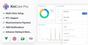KiviCare Pro – Clinic & Patient Management System EHR (Add-on) 2.0.4