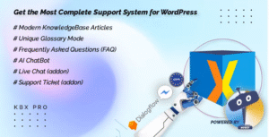 KnowledgeBase Glossary, FAQ & HelpDesk ChatBot 7.7.6