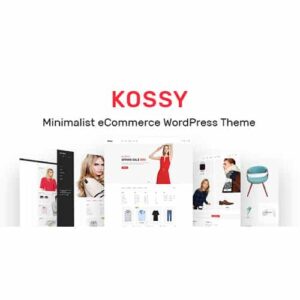 Kossy Minimalist eCommerce WordPress Theme 1.30