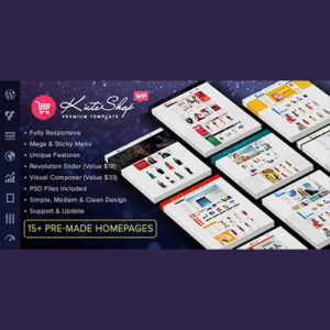 KuteShop Multipurpose WooCommerce WordPress Theme 4.0.6