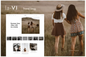 laVi – Travel Blog Elementor Template Kit
