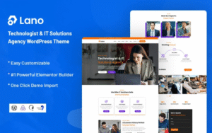 Lano – Technologist & IT Solutions Agency WordPress Theme 1.0.0