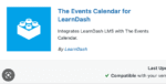 LearnDash LMS The Events Calendar Integration 1.0.1
