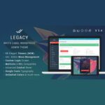 Legacy White label WordPress Admin Theme 9.3