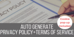 Legalize – Privacy Policy / Terms of Service Generator and EU Cookie Law Popup Plugin – CodeRevolution 1.9.0