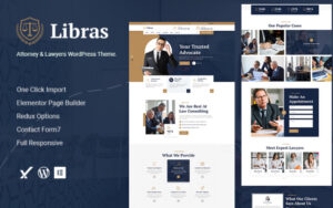 Libras – Attorney & Lawyers WordPress Theme 1.0.0