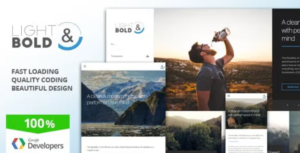 Light & Bold – Speed-Focused WordPress Theme | Corporate 1.2.4