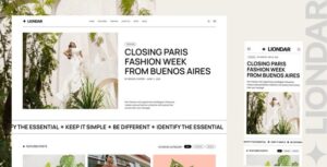 Liondar – Modern Magazine Theme 1.0