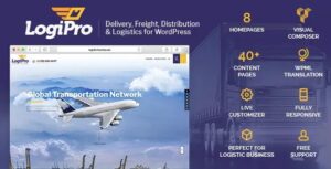 LogiPro – Delivery, Freight, Distribution & Logistics for WordPress 4.2