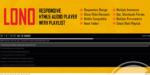 Lono – Responsive HTML5 Audio Player With Playlist 1.