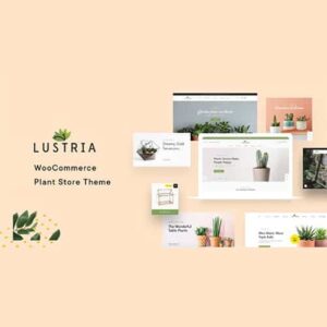 Lustria MultiPurpose Plant Store WordPress Theme 3.7