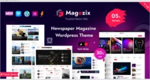 Magezix – Newspaper & Magazine WordPress Theme 1.0.5