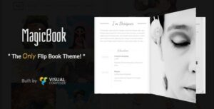 MagicBook – A 3D Flip Book WordPress Theme 1.2.7