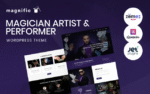 Magician Artist & Performer WordPress Theme – Magnifio WordPress Theme 1.0.1
