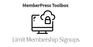 MemberPress Toolbox – Limit Signups 1.0.0