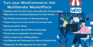 Mercado Pro – Turn your WooCommerce into Multi Vendor Marketplace 1.4.0