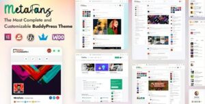 MetaFans – Community & Social Network BuddyPress Theme 3.3.5