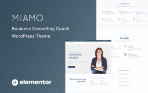 Miamo – Multipurpose Business Consulting and Coach WordPress Theme 1.0.0