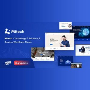 Mitech Technology IT Solutions and Services WordPress Theme 1.6.11