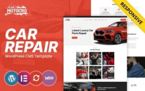 Motocro – Car Services and Auto Mechanic WordPress Theme 1.0.0