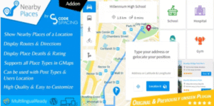 Nearby Places WordPress Plugin 2.6.7