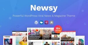 Newsy – Viral News & Magazine WordPress Theme 2.2.5