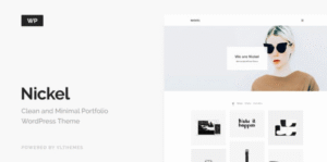 Nickel – Minimalist Portfolio WordPress Theme | Portfolio 1.0