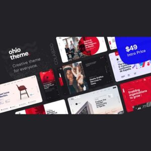 Ohio Creative Portfolio and Agency WordPress Theme 3.3.5