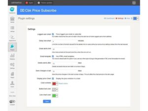 Osclass Price Alert plugin 1.0.0