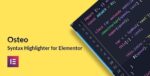 Osteo Syntax Highlighter for Elementor 1.0.0