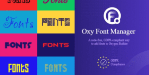 Oxy Font Manager 1.0