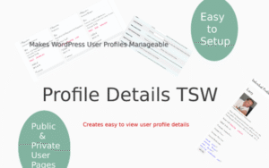 Profile Details TSW Creates Easy to View User Profile Details WordPress Plugin 1.0.32